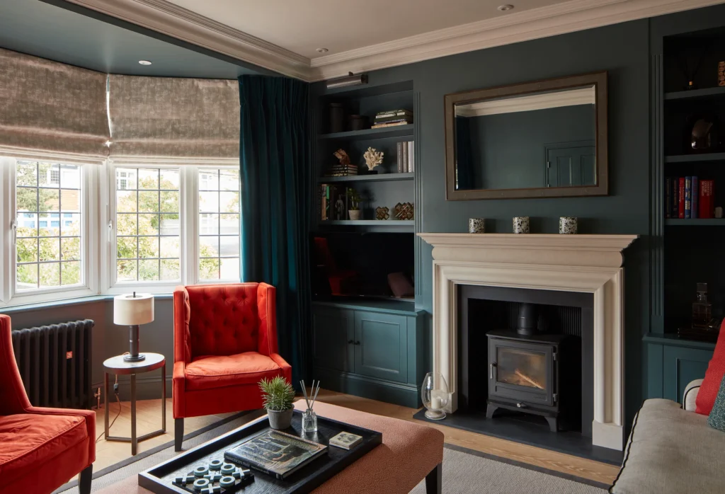 Eclectic residence - Front-reception Eclectic residence - Front-reception